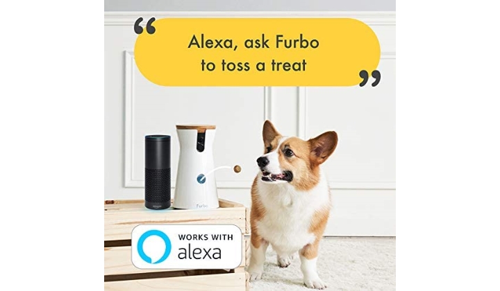 Furbo Pet Camera Alexa connected