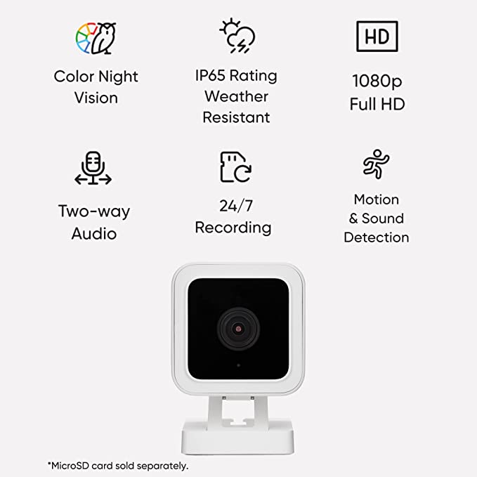 Wyze Cam v3 Pet Camera for Cats & Dogs quick facts