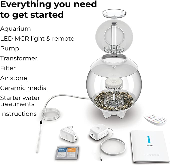 Halo 15 Aquarium with MCR Light getting started info.