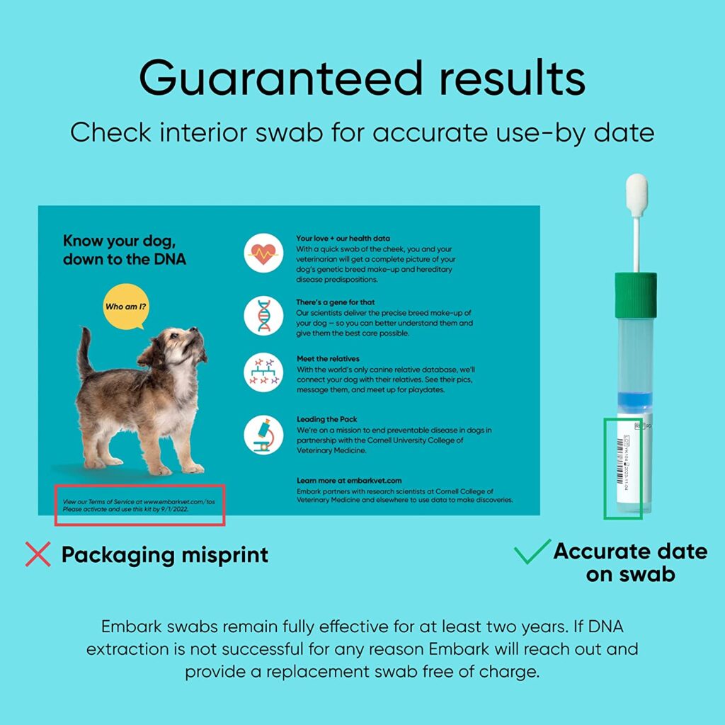 embark dog dna kit results guaranteed