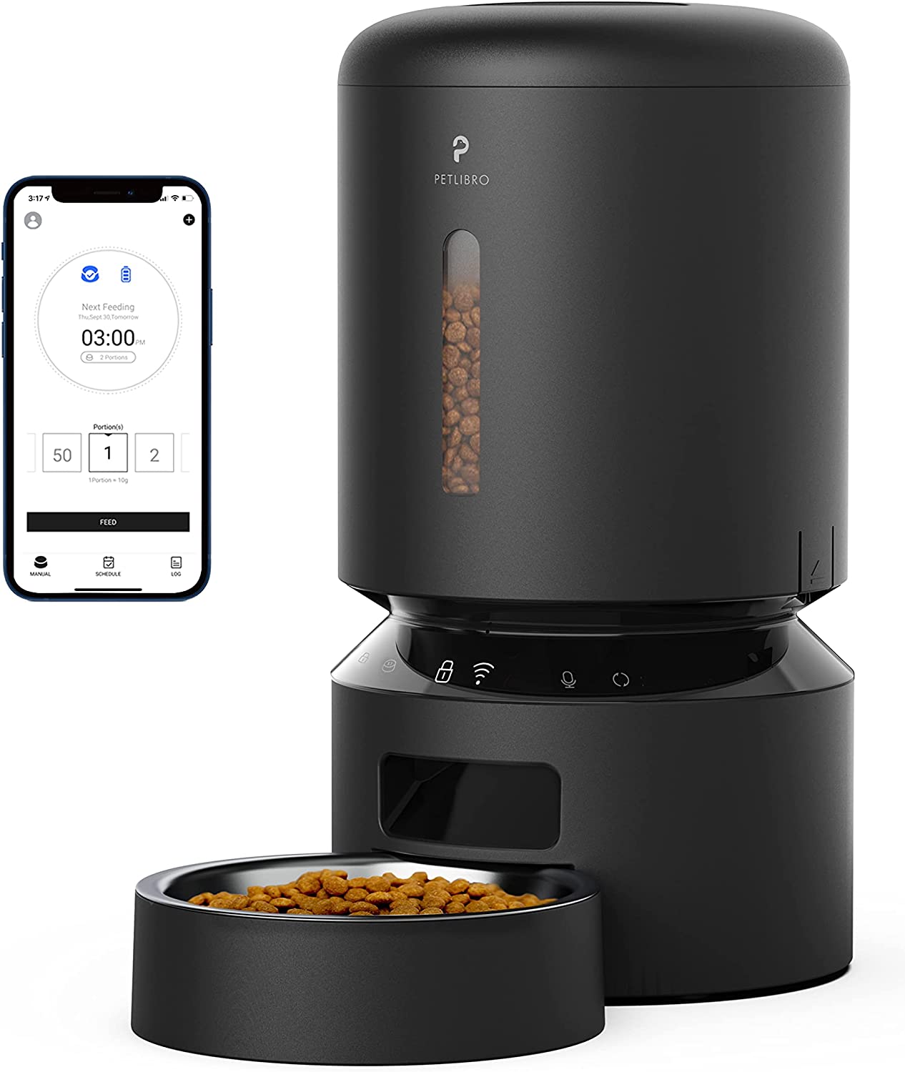 PETLIBRO automatic feeder and app