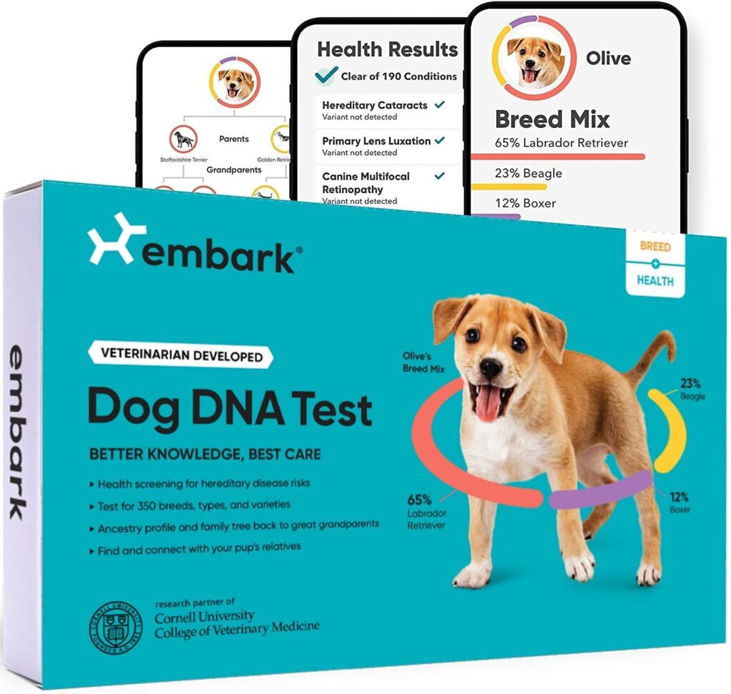 embark dog dna kit
