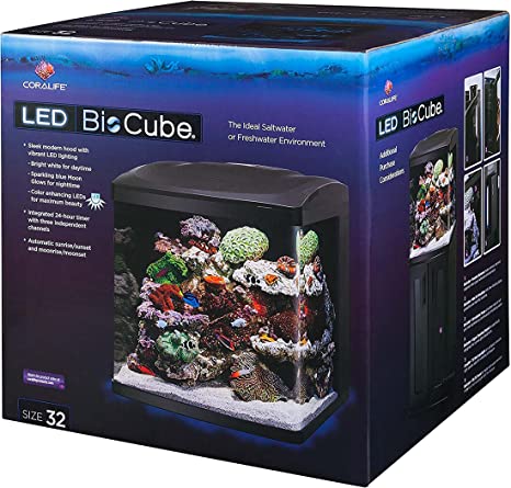 Coralife LED BioCube Aquarium Fish Tank Kit boc