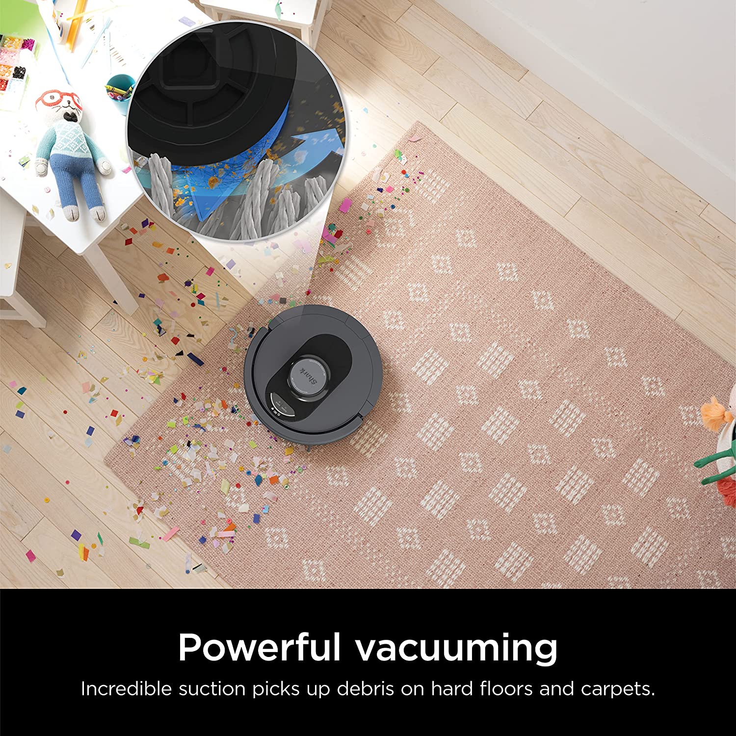 Shark AV2501S AI Ultra Robot Vacuum mapping a home